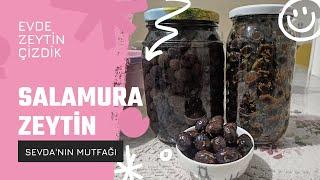 Çizme Siyah Zeytin Kolay Salamura Kurulumu, 15 Günde Tatlandı