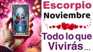 ESCORPIO ️ ENTRE DOS AMORES... NOVIEMBRE 2024 Tarot y Horóscopos