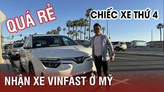 Cùng anh Andrew Lê đi nhận chiếc xe Vinfast VF8 thứ 4