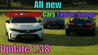 GT7|Update 1.38| All New Cars, Engine Swaps and Race Events!