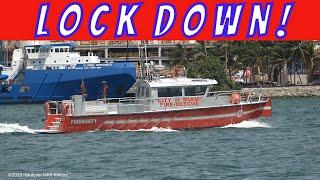  MIAMI DOWNTOWN YACHTING | Boating around Miami 4K