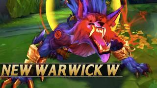 NEW WARWICK W CHANGES - League of Legends