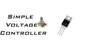 Simple Voltage Controller With D313 Transistor | M Tech.lk