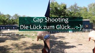 Zielen mit Gap-Shooting beim Bogenschießen