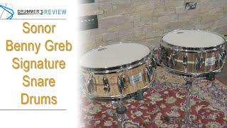 Sonor Benny Greb Signature Snare Drums // Full Review & Demo...