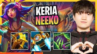 KERIA IS SO GOOD WITH NEEKO SUPPORT! | T1 Keria Plays Neeko Support vs Milio!  Season 2024