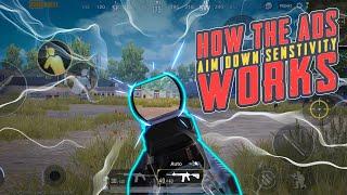 Full Explanation about ADS-Aim down sight senstivity | PUBG MOBILE | STRIKERFTW #TT