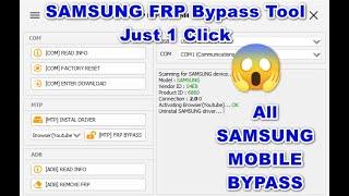 Samsung Frp Bypass Tool  2022 l Bypass FRP from any Samsung device Tool FREE