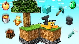 JUGAMOS SKYBLOCK pero LLUEVEN COSAS DEL CIELO!  MINECRAFT SKYBLOCK LOS COMPAS MIKECRACK Y RAPTOR