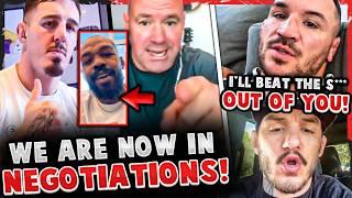 Tom Aspinall reveals he's IN NEGOTIATIONS w/ UFC for JON JONES FIGHT! Michael Chandler & Renato