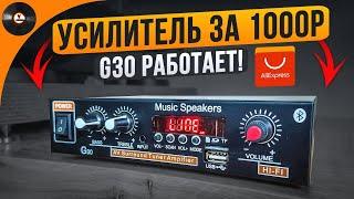 Усилитель за 1000р с AliExpress. G30 работает!