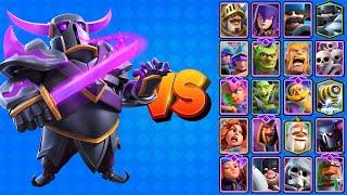 PEKKA EVOLUCIONADO vs TODAS LAS CARTAS TERRESTRES | 1vs1 |Clash Royale