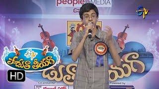 Pandagala Song - Abhijit Performance in ETV Padutha Theeyaga - 20th June 2016