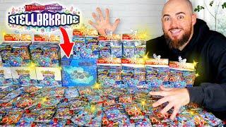 Ich öffne 100 Pokémon Stellarkrone Booster Packs! 