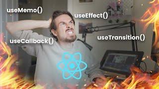 React Hooks Crash Course (useMemo, useCallback and more).