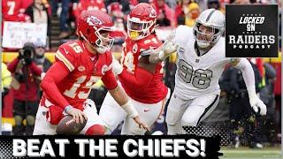 Las Vegas Raiders look to snap the Kansas City Chiefs winning streak, and know how to do it