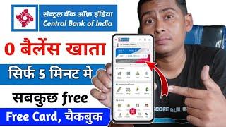 Central bank zero balance account opening online 2024 | Best Zero Balance Account Opening Online