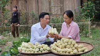 An & Her Maid Went To Harvest Corn - Husband went to check work at the store - Ly Phuc An