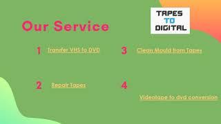 Videotape to DVD conversion service in UK   Tapes to digital