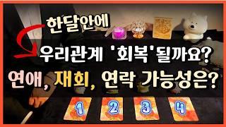 [ 타로 ]  한달 내 재회, 연락, 연애 가능성은?  그사람과 나와의 관계변화  속마음 | 재회 | 연락운 | 타로카드 | 연애