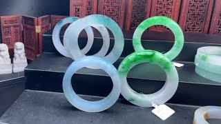翡翠直播丨翡翠手鐲：走進翡翠手鐲源頭工廠撿漏，上萬粉絲信任的翡翠品牌商家｜jewellery｜翡翠 玉手鐲｜天然翡翠 玉石｜翡翠珠寶 首飾｜6月23日晚班静静