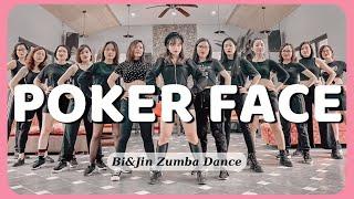 POKER FACE - LADY GAGA | POP | ZUMBA FITNESS | DANCE | CHOREO JINMUN