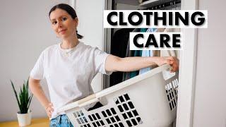 How to make your clothes LAST (get your money’s worth!) | laundry 101 