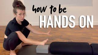 How to Give Hands On Adjustments in Yoga Classes | 55 minute lesson