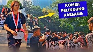 DETIK2 MAHASISWA GMNI SERBU "KPK" KOMISI PELINDUNG KAESANG