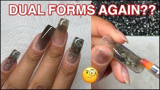 TRYING DUAL FORMS AGAIN! | ROSALIND POLYGEL KIT FROM AMAZON  | Nails by Kamin