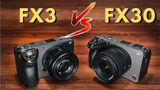 Sony FX30 vs Sony FX3 (2024) - The Choice is SIMPLE!