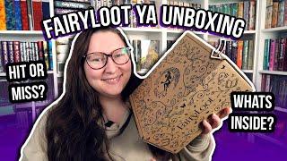 Fairyloot YA Unboxing January 2024  Regency & Scandal