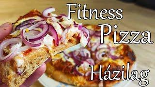 Fitness Pizza Otthon l Egészséges Pizza recept tápértékkel!