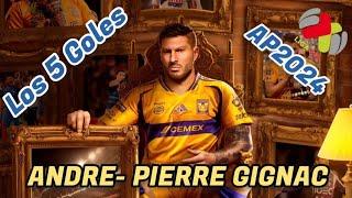 LOS 5 GOLAZOS DE GIGNAC/ LIGA MX/ AP2024