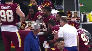 Jonathan Allen Punches Teammate Da’Ron Payne