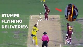 Top 15 Most Shocking Stumps Flying Deliveries in Cricket History Ever