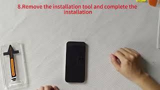 JEHOO Automatic dust proof screen protector installation