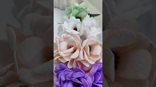 Цветы из фоамирана... #цветыизфоамирана #фоамиран #цветы #рукоделие