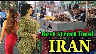 IRANWalk with me through the best street food in Tehran during Nowruz 1404|غذای خیابانی در تهران