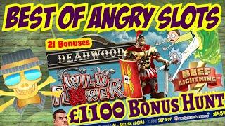 Best Of Angry Slots - £1100 SLOTS BONUS HUNT - 21 bonuses - Das xBoot, Beetlejuice Megaways & more