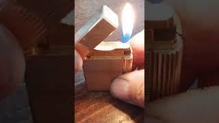 ST DUPONT BR ligne 1 70s ? gas lighter  (how to change the flint)