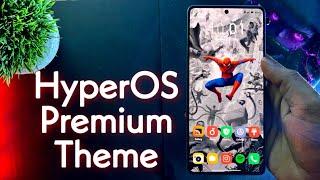 HyperOS Premium Theme For Any Xiaomi Devices | New Anime System Ui | #hyperos