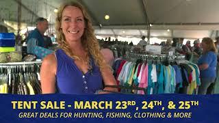 Tent Sale Deals Jacksonville FL March 23-25th