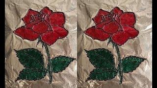 DIY: Sharpie and Foil Flower by {MadeByFate} #56