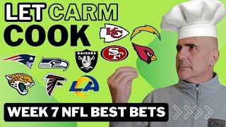 Best NFL Week 7 Predictions, Picks and Bets | Let Carm Cook | 2024 Weekly NFL Picks