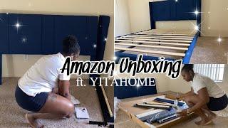 New Room Decor • Amazon Modern Bed Unboxing ft YITAHOME • Amazon MUST HAVE