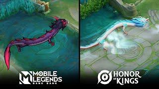 Mobile Legends VS Honor of Kings : Skill Comparison 2025