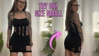 Fishnet Dress from Amazon TRY ON! #gifted #ad #festivalfashion