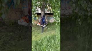 Volunteering can be like this too)) #stihl  #fs460 #work