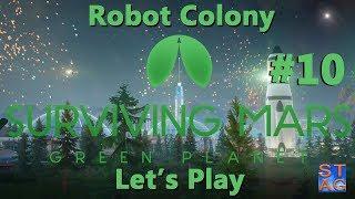 Scrubbing Bubbles (Robot Colony Episode 10) - Surviving Mars Gameplay